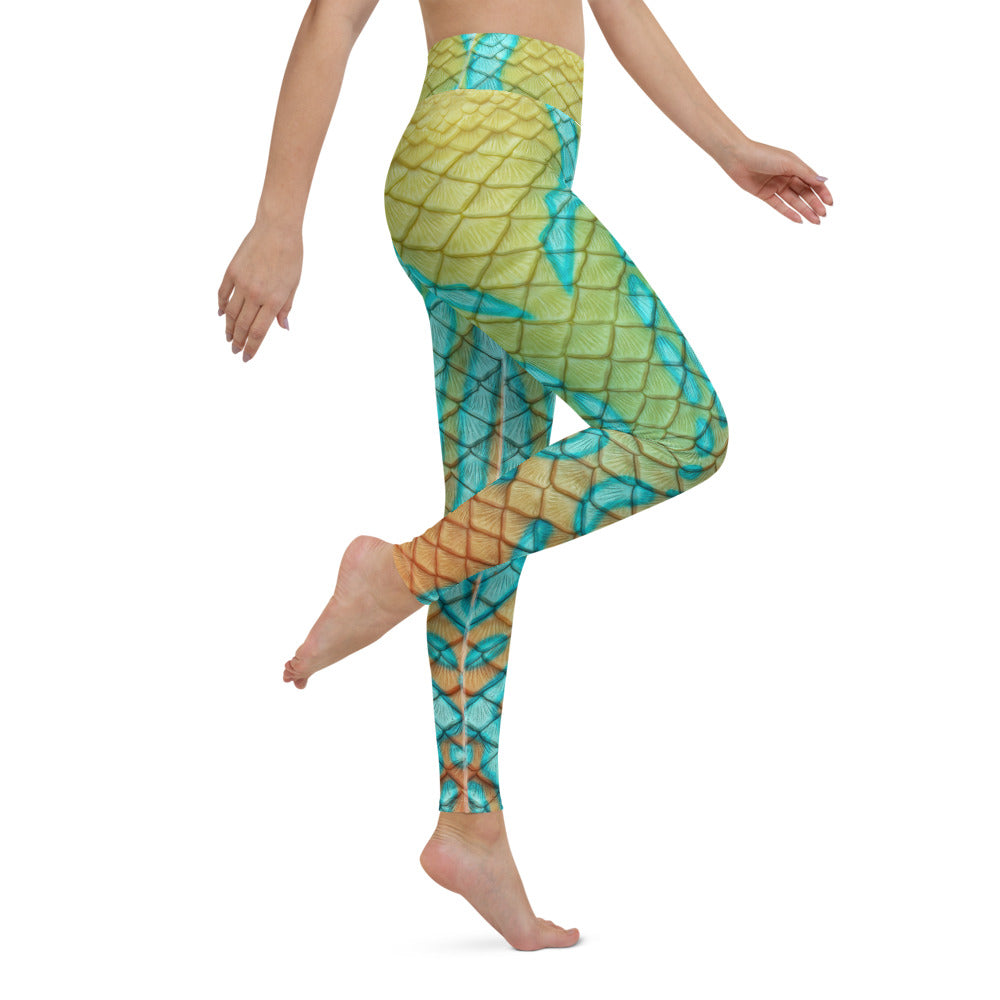 Mandarin Goby High Waisted Leggings