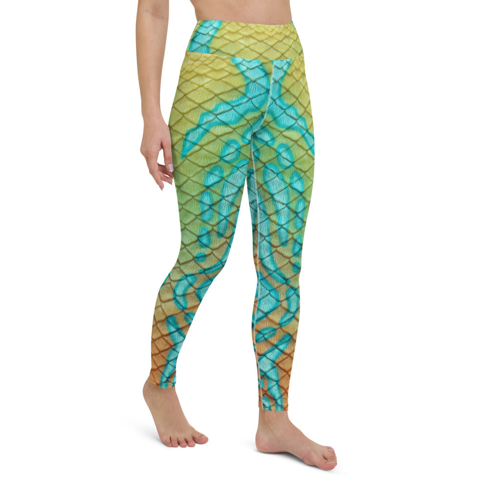 Mandarin Goby High Waisted Leggings