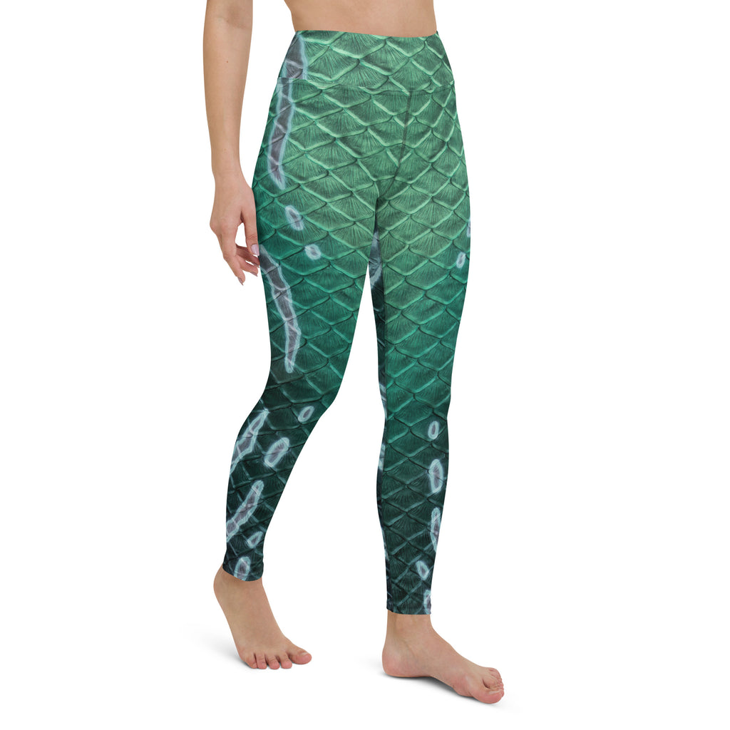 The Dark Sea High Waisted Leggings