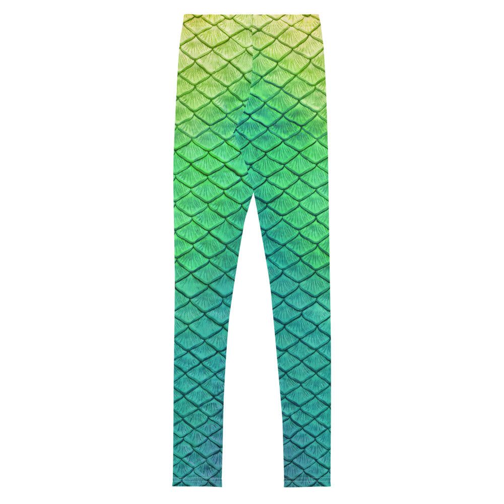Shoal Green Youth Leggings