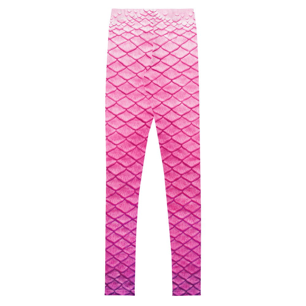 Plumeria Pink Youth Leggings