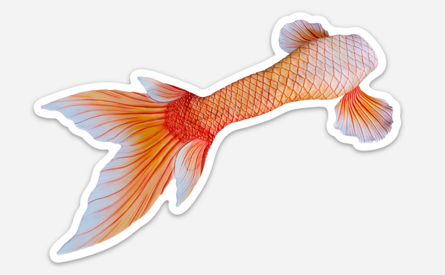 Classic Cleo Signature Tail Sticker