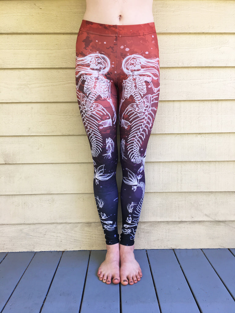 The Deadly Depths Leggings: Halloween Edition