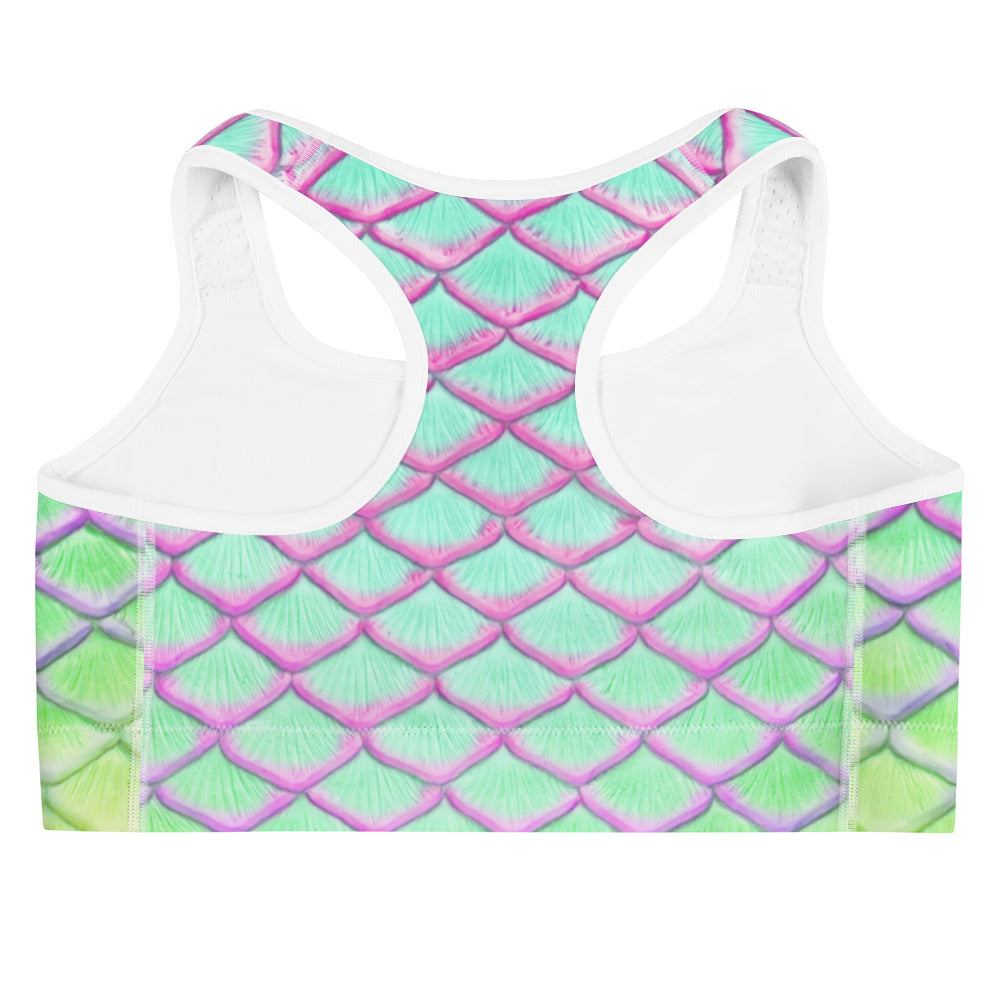 Parrotfish Paradise Sports Bra