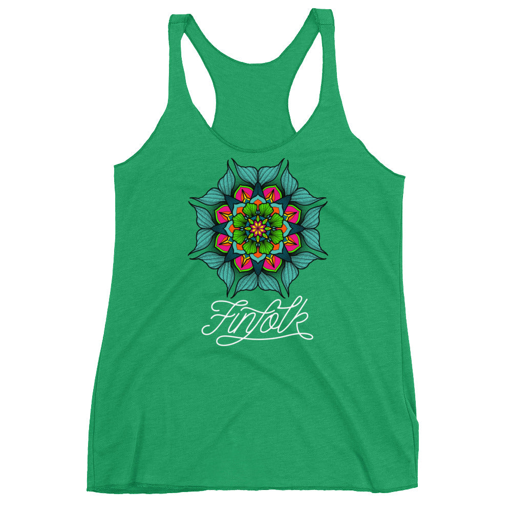 Finfolk Mandala Racerback Tank