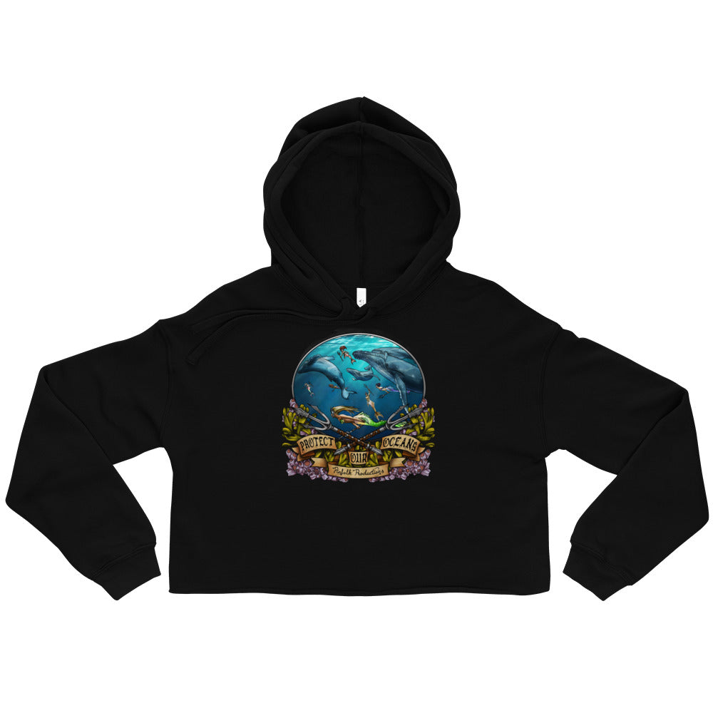 Pod Protectors Crop Hoodie