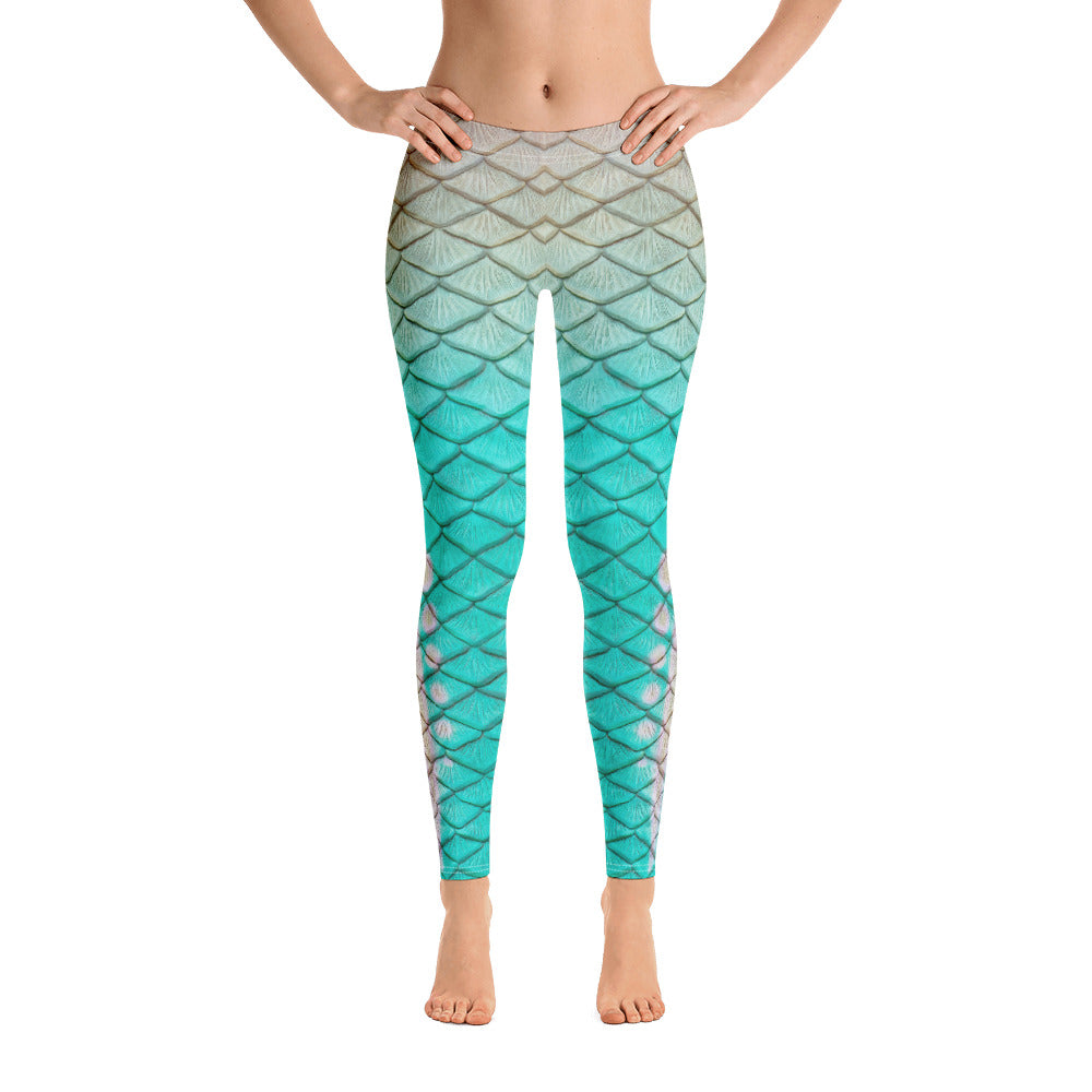 Turquoise Sunrise Leggings