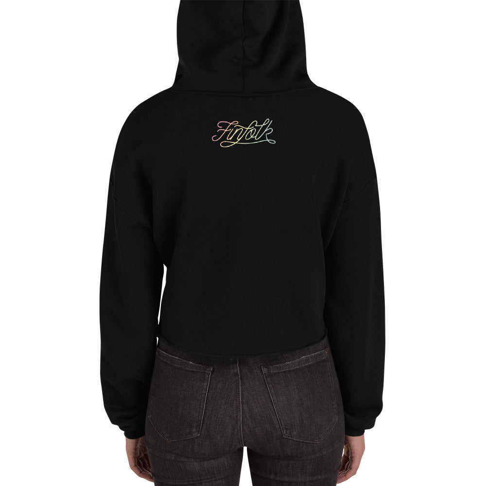 Guardian Mermaid Crop Hoodie