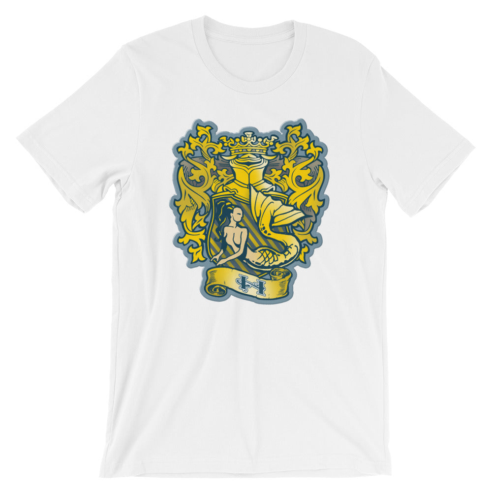 Gold Finfolk Crest T-Shirt
