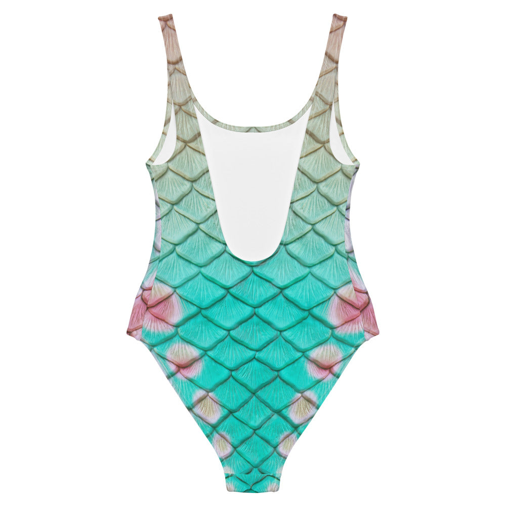 Turquoise Sunrise One-Piece Swimsuit