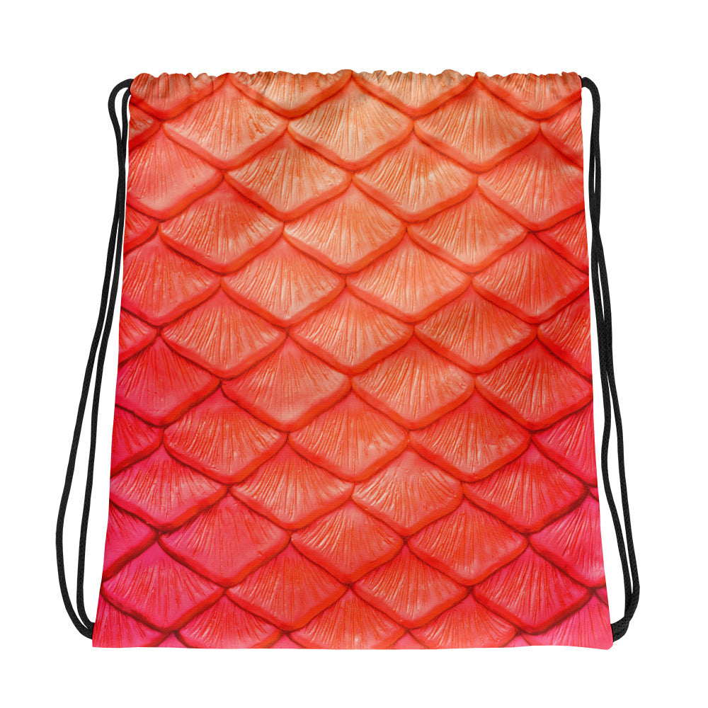 Peachy Keen Drawstring Bag