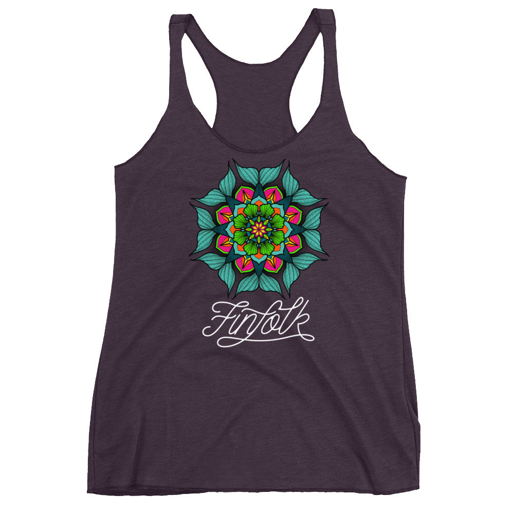 Finfolk Mandala Racerback Tank