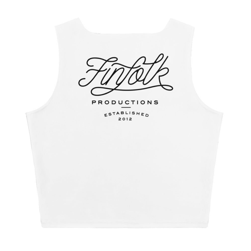 Watercolor Mermaids Crop Tank