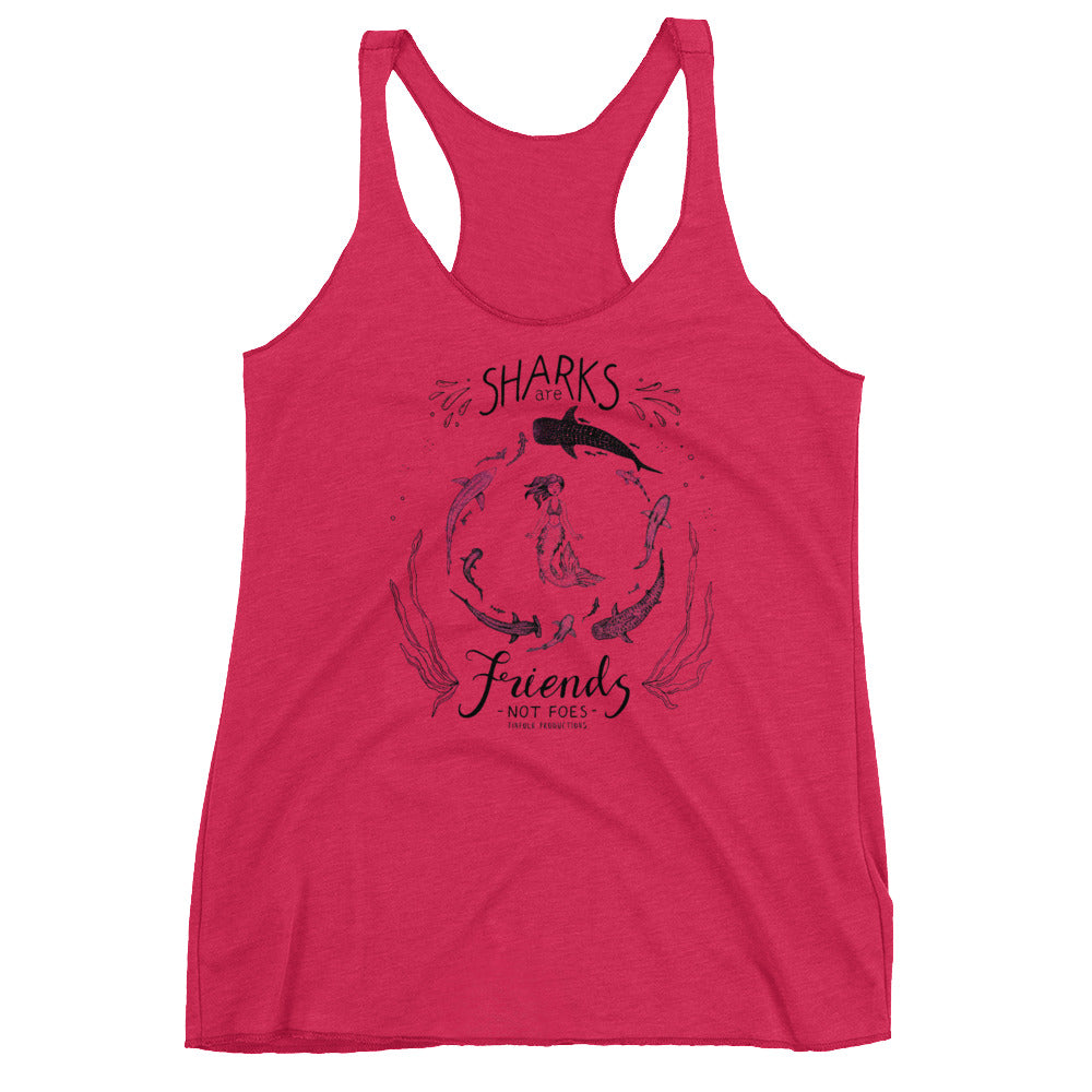 Shark Friends Racerback Tank