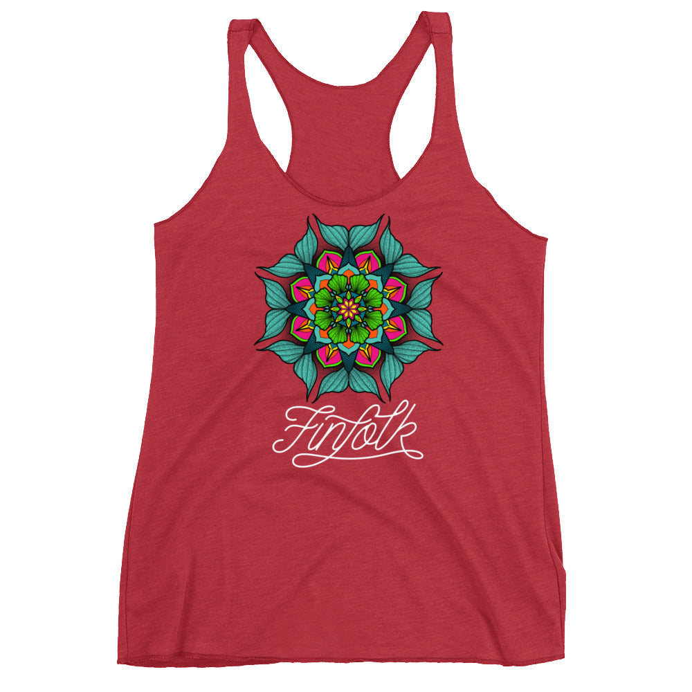 Finfolk Mandala Racerback Tank