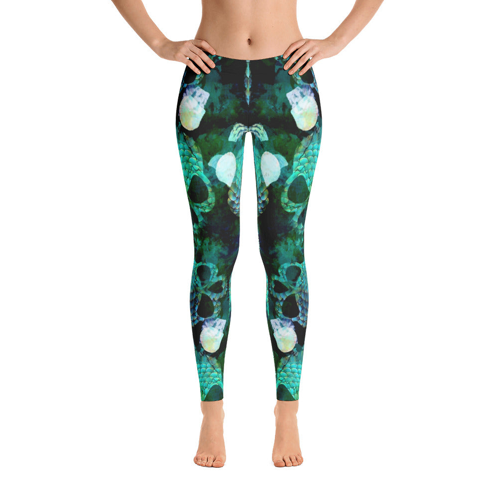 Scales and Skulls Leggings