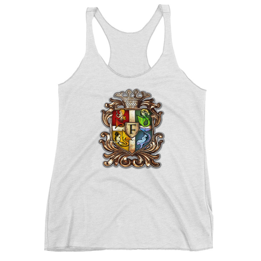 Finfolk Crest Racerback Tank
