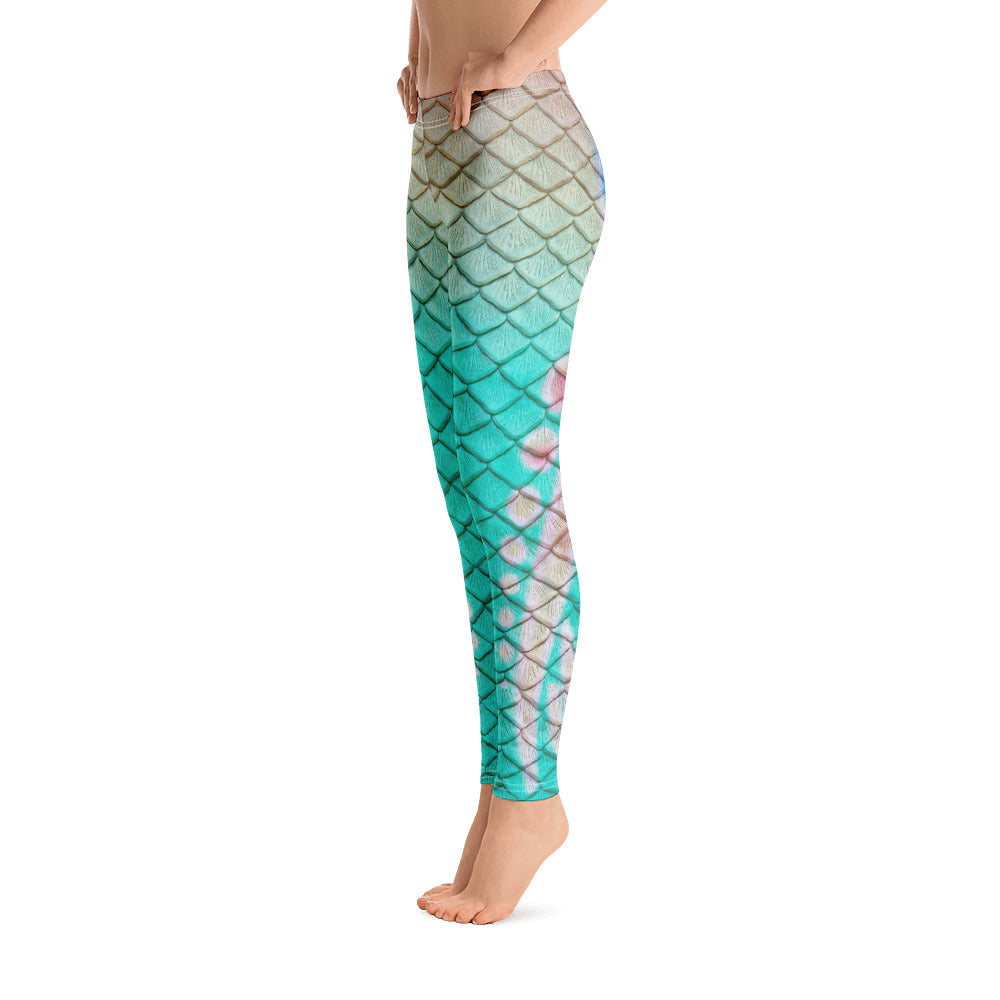 Turquoise Sunrise Leggings