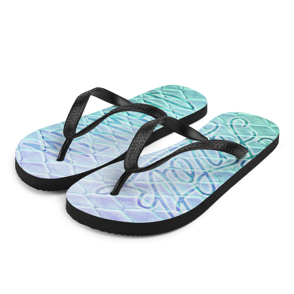Finfolk Mermaid Fin-Flops: Caspian Cove