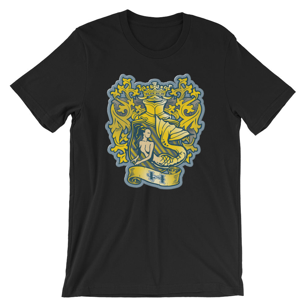 Gold Finfolk Crest T-Shirt