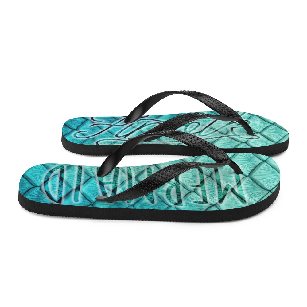 Finfolk Mermaid Fin-Flops: Sapphire