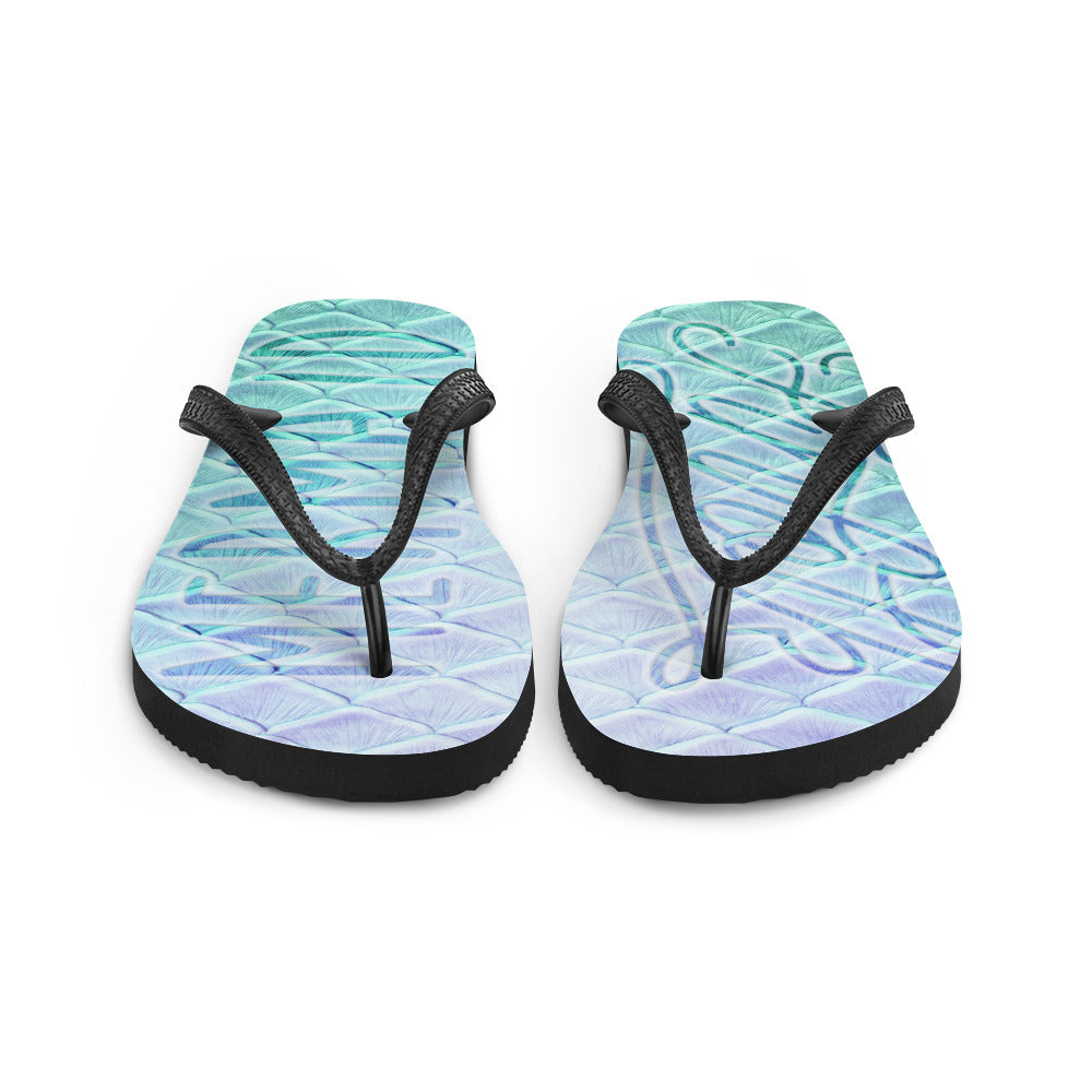 Finfolk Mermaid Fin-Flops: Caspian Cove