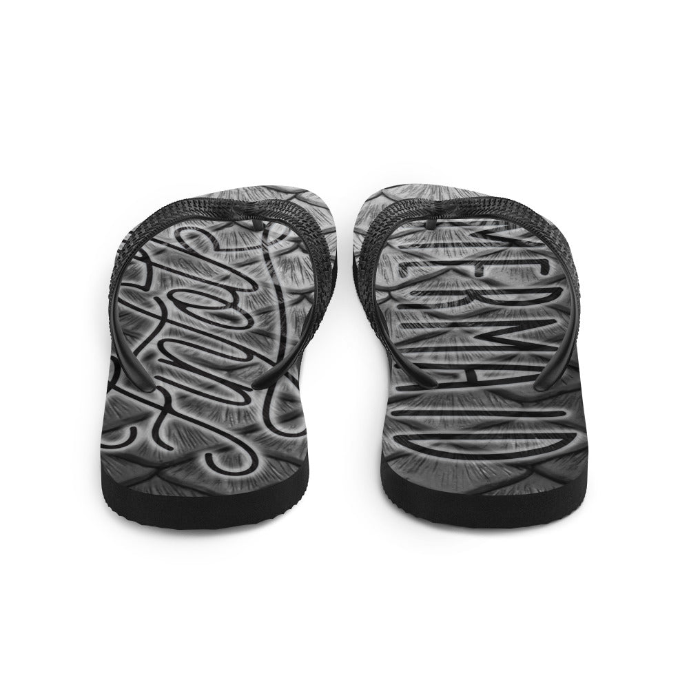 Finfolk Mermaid Fin-Flops: Starcrossed Silver