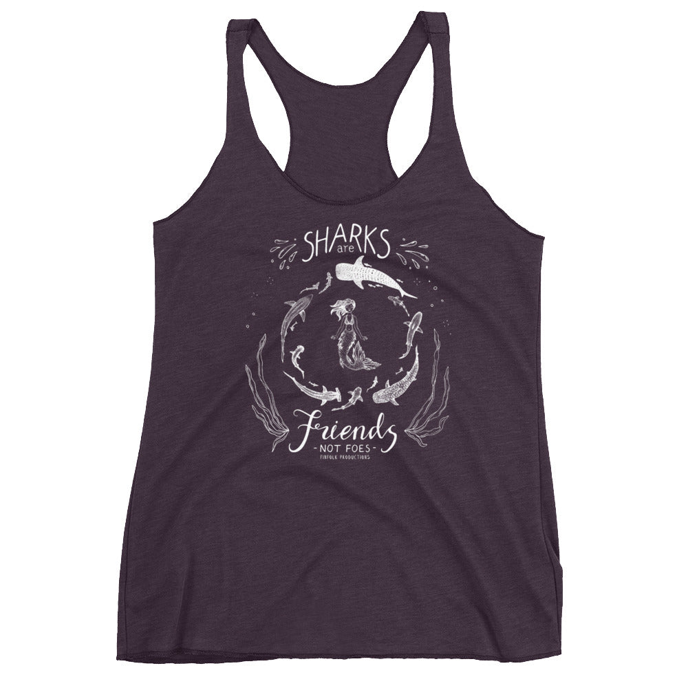 Shark Friends Racerback Tank
