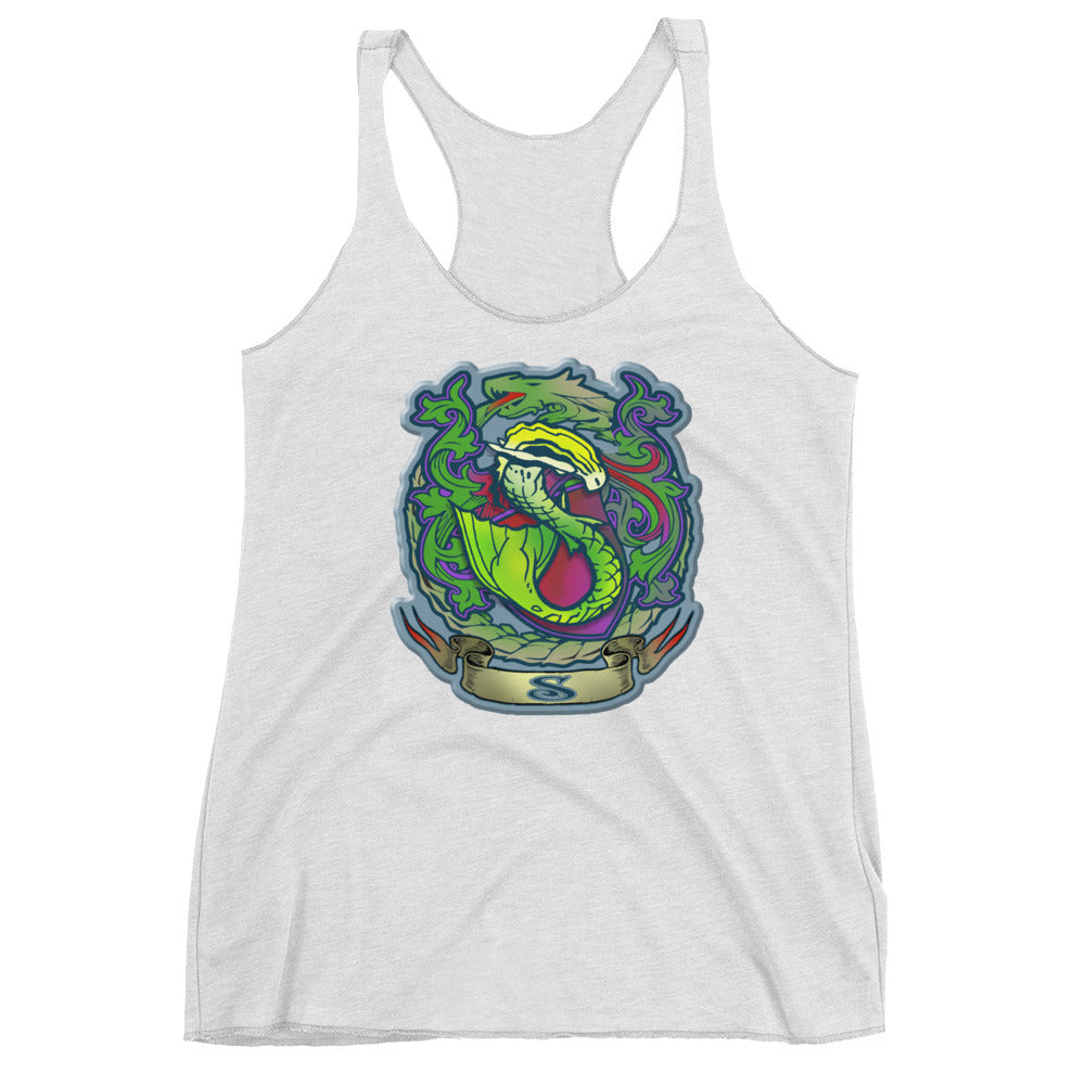 Emerald Finfolk Crest Racerback Tank