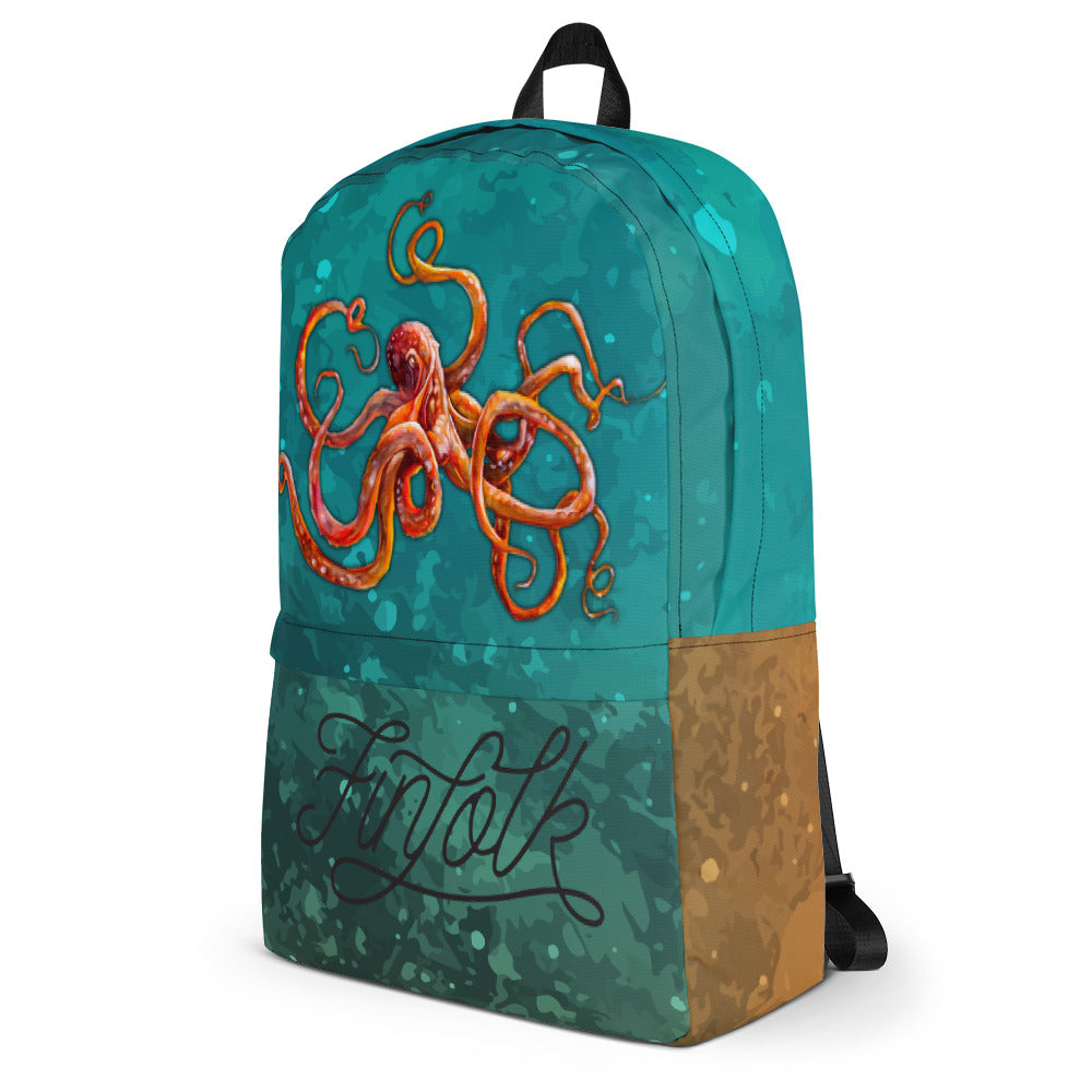 Curious Kraken Backpack