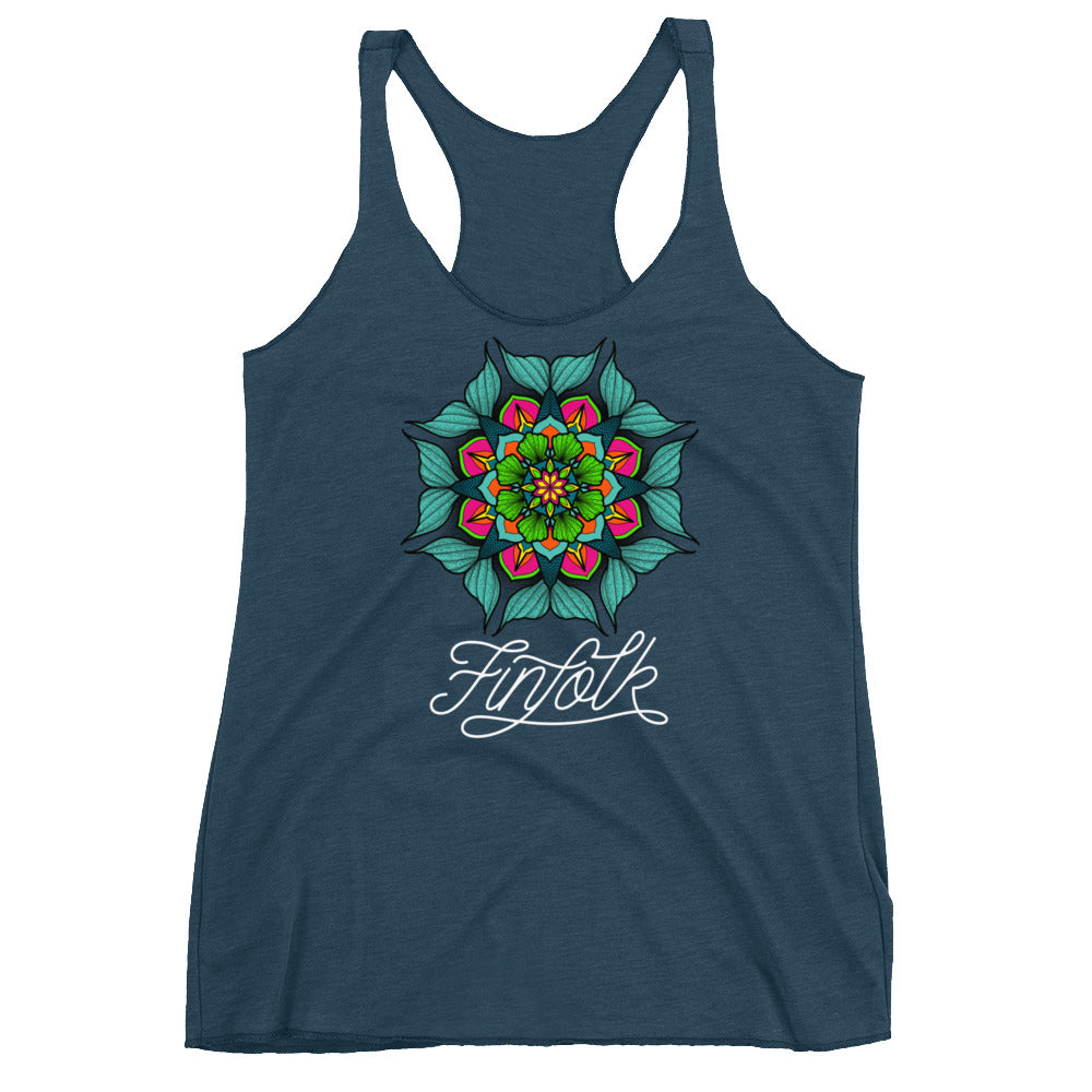 Finfolk Mandala Racerback Tank