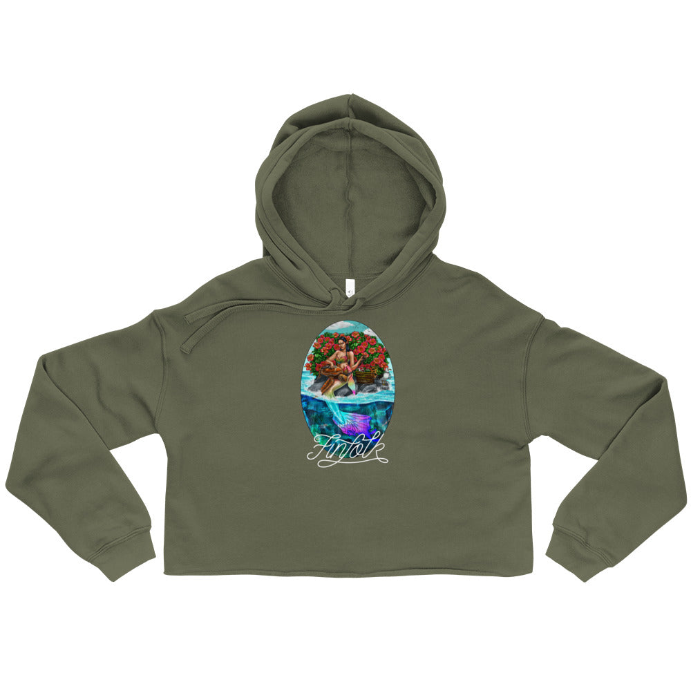 Guardian Mermaid Crop Hoodie