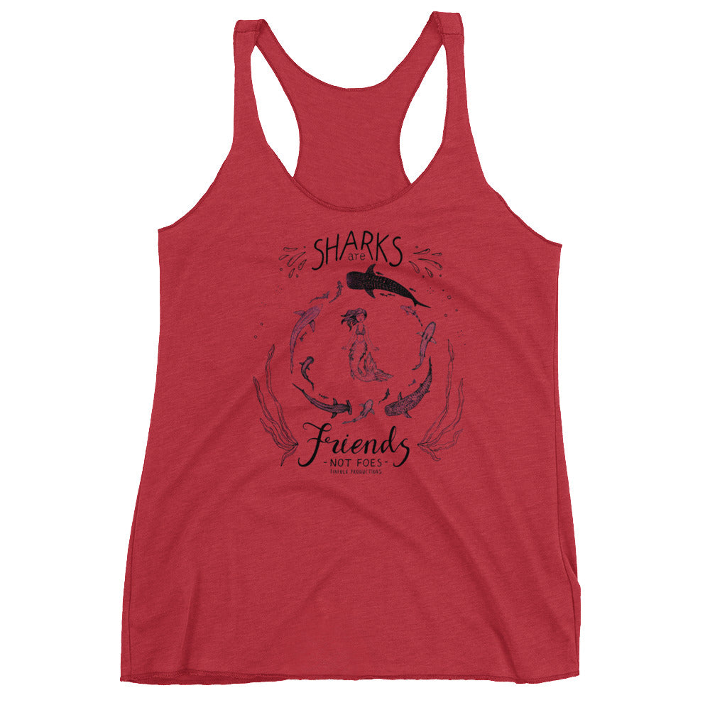 Shark Friends Racerback Tank