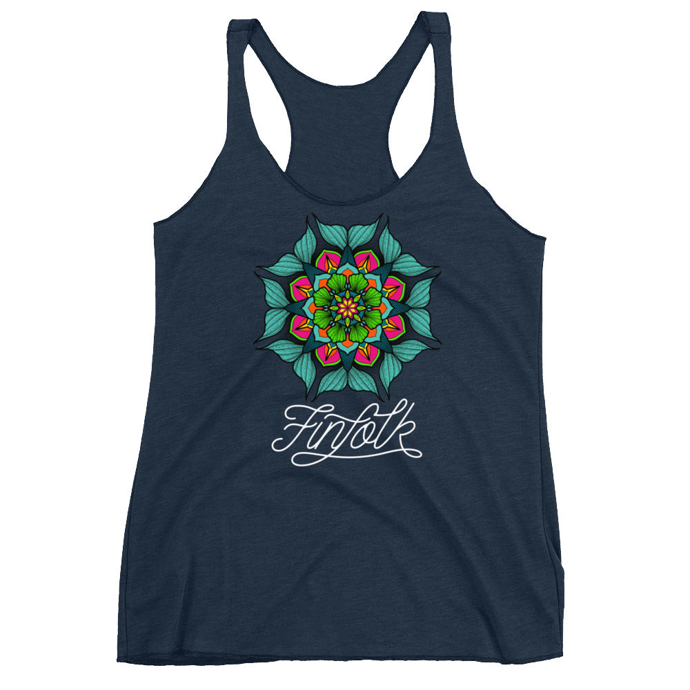 Finfolk Mandala Racerback Tank