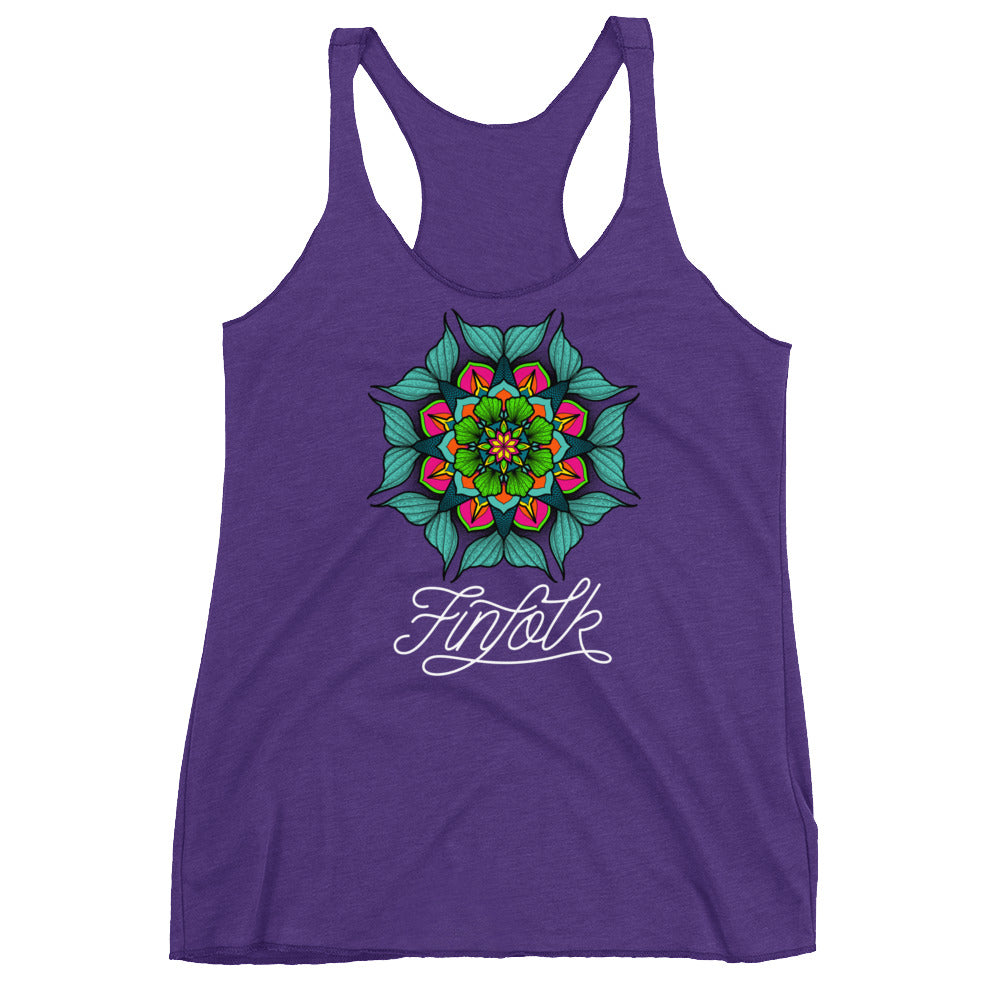 Finfolk Mandala Racerback Tank