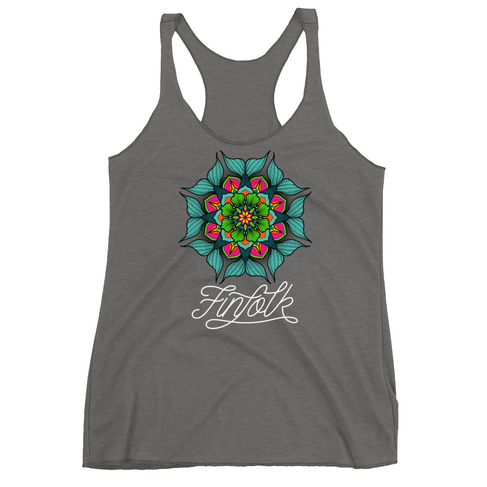Finfolk Mandala Racerback Tank