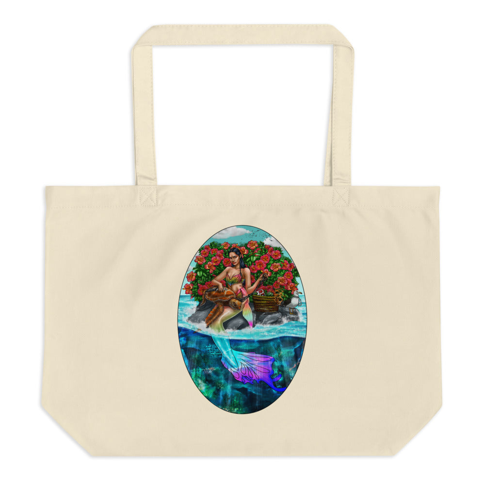 Guardian Mermaid Large Tote