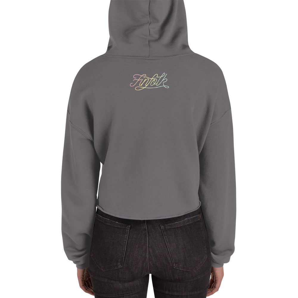 Guardian Mermaid Crop Hoodie