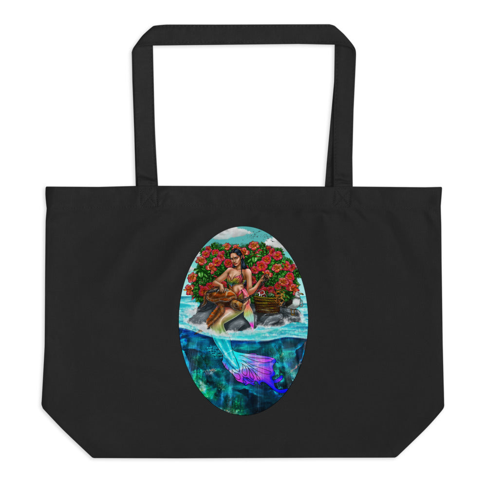 Guardian Mermaid Large Tote