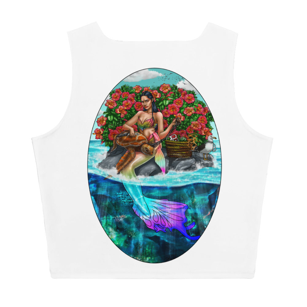 Guardian Mermaid Crop Tank