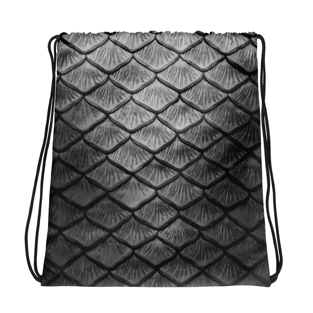 Starcrossed Silver Drawstring Bag