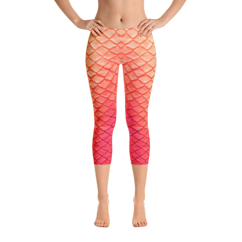 Peachy Keen Capri Leggings