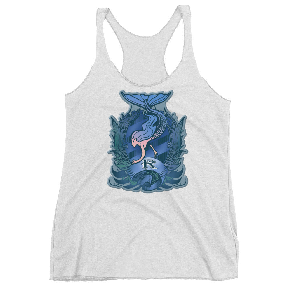 Sapphire Finfolk Crest Racerback Tank