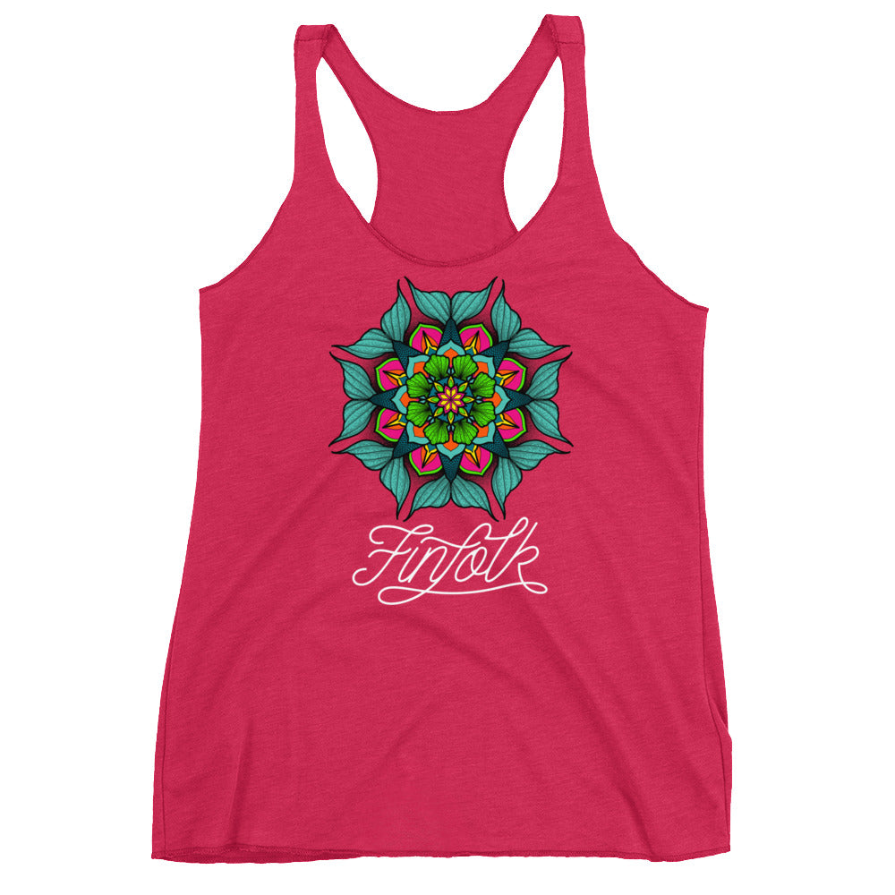 Finfolk Mandala Racerback Tank