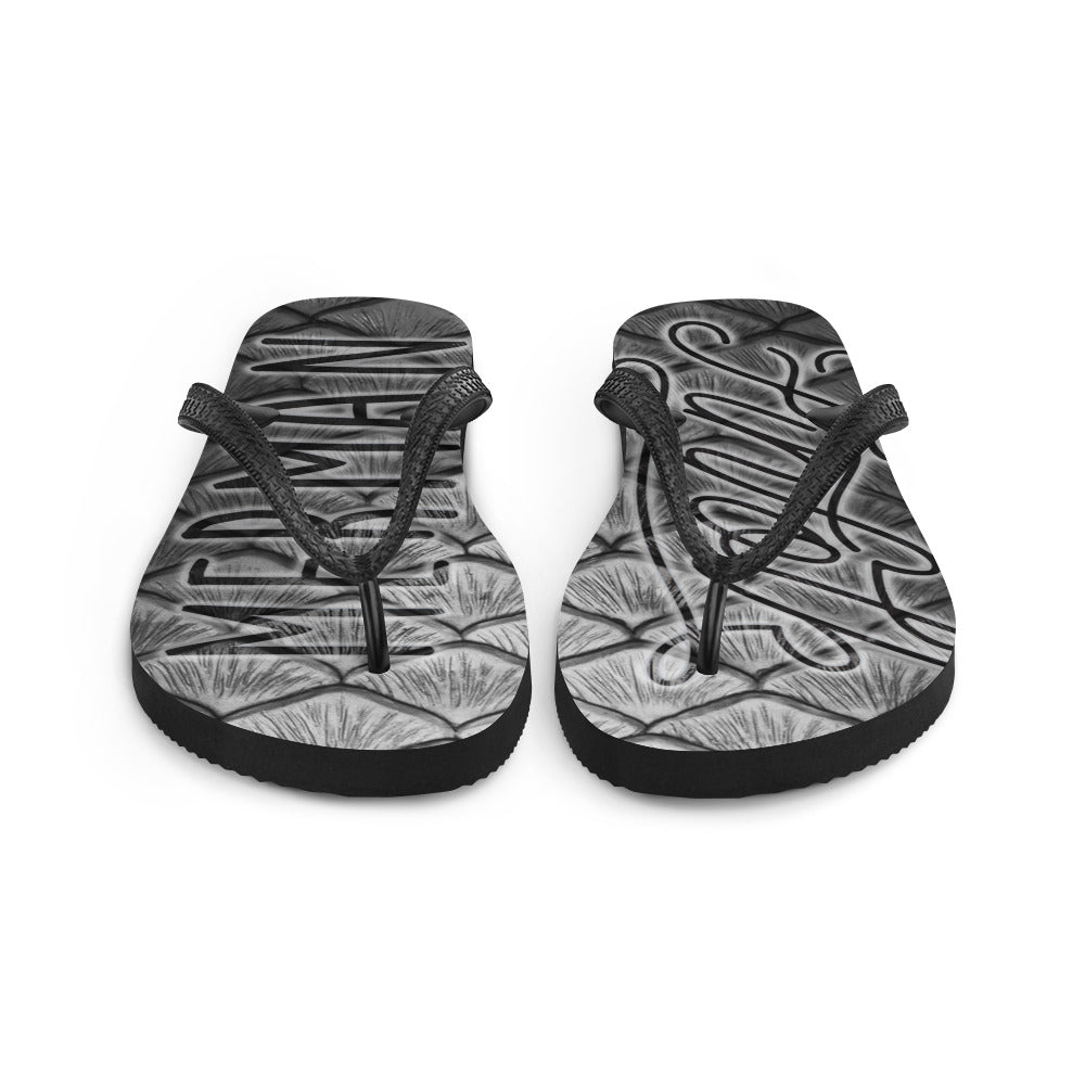 Finfolk Merman Fin-Flops: Starcrossed Silver