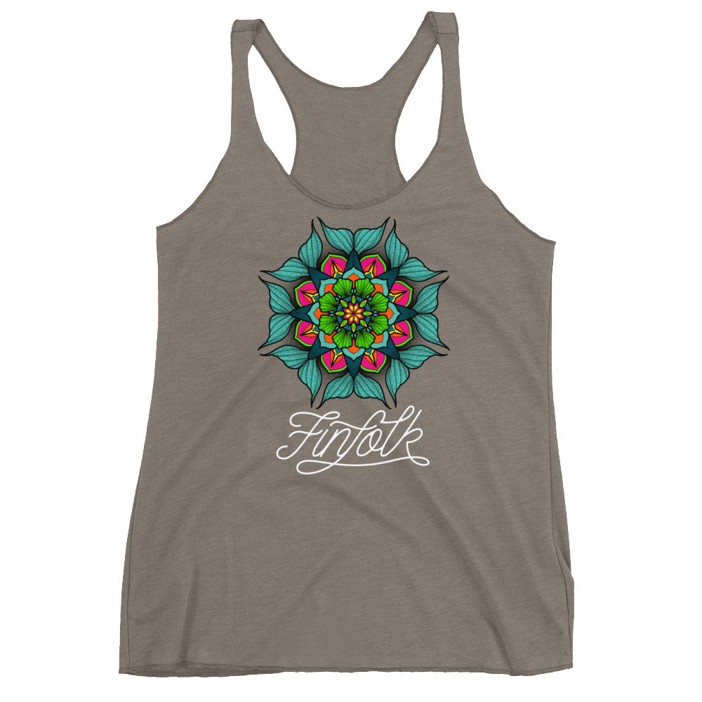 Finfolk Mandala Racerback Tank