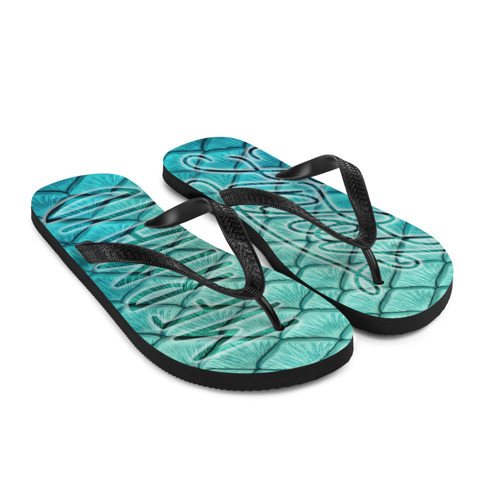 Finfolk Mermaid Fin-Flops: Sapphire