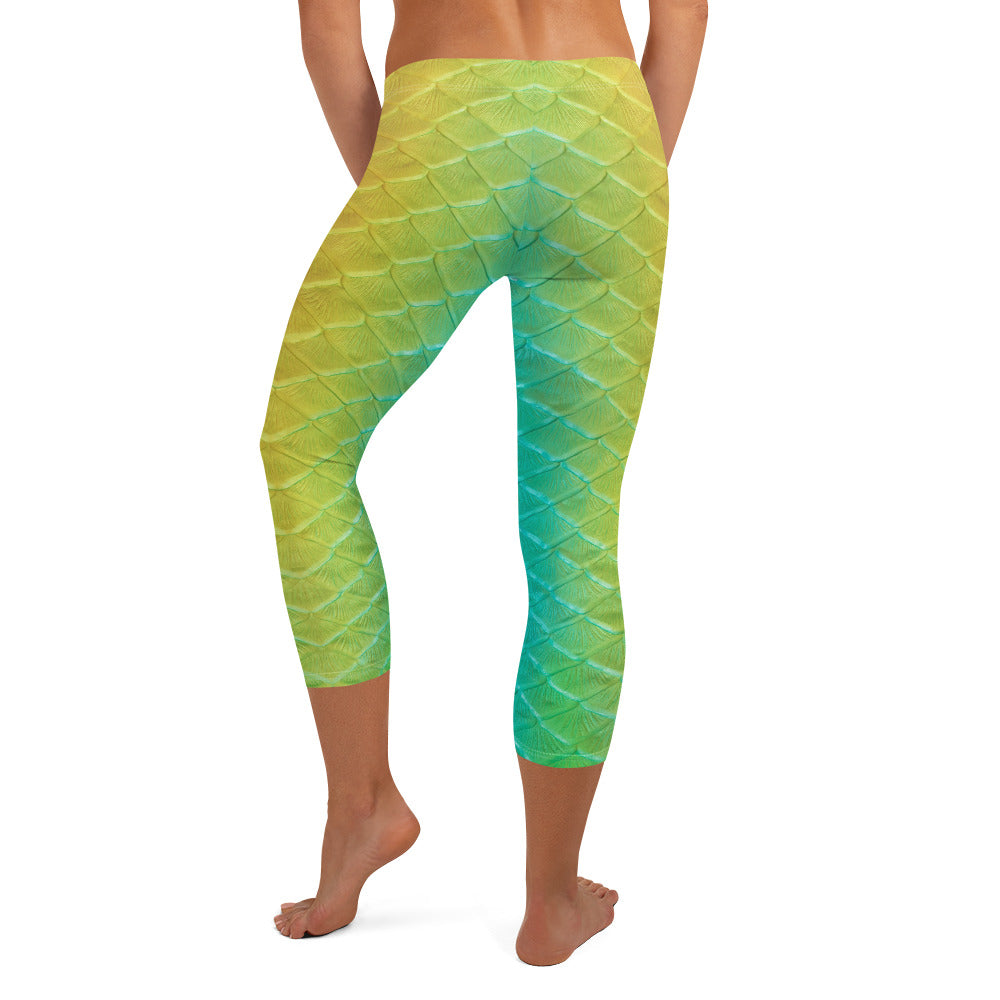 Jellyfish Jungle Capri Leggings