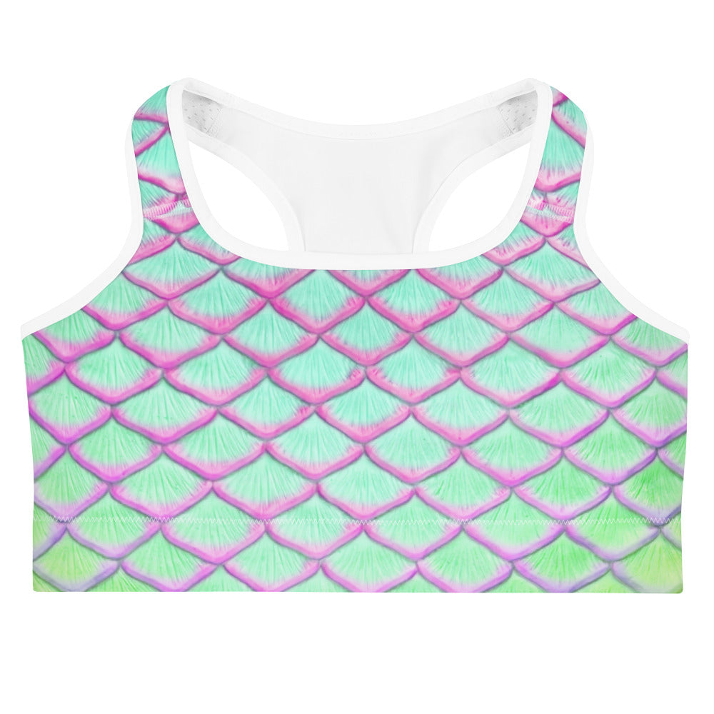 Parrotfish Paradise Sports Bra