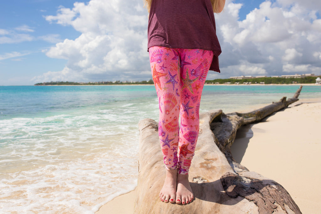 Paradise In Pink Leggings